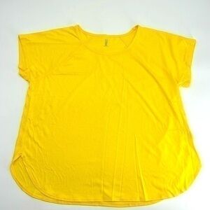 UEC Ideology ID yellow athletic t-shirt size 2X